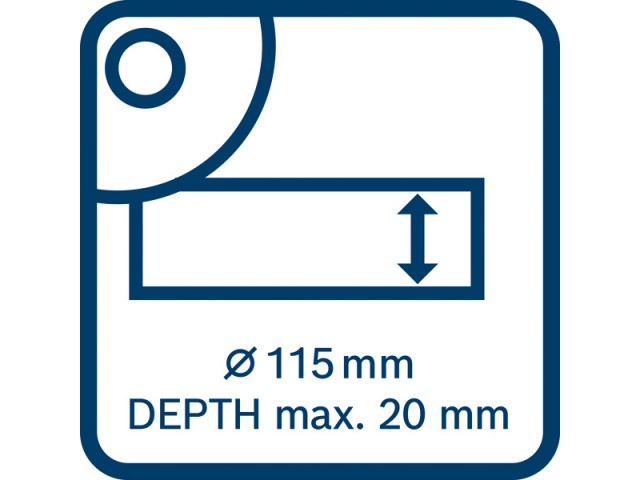 Bosch GDE 115/125 FC-T, 1600A003DK